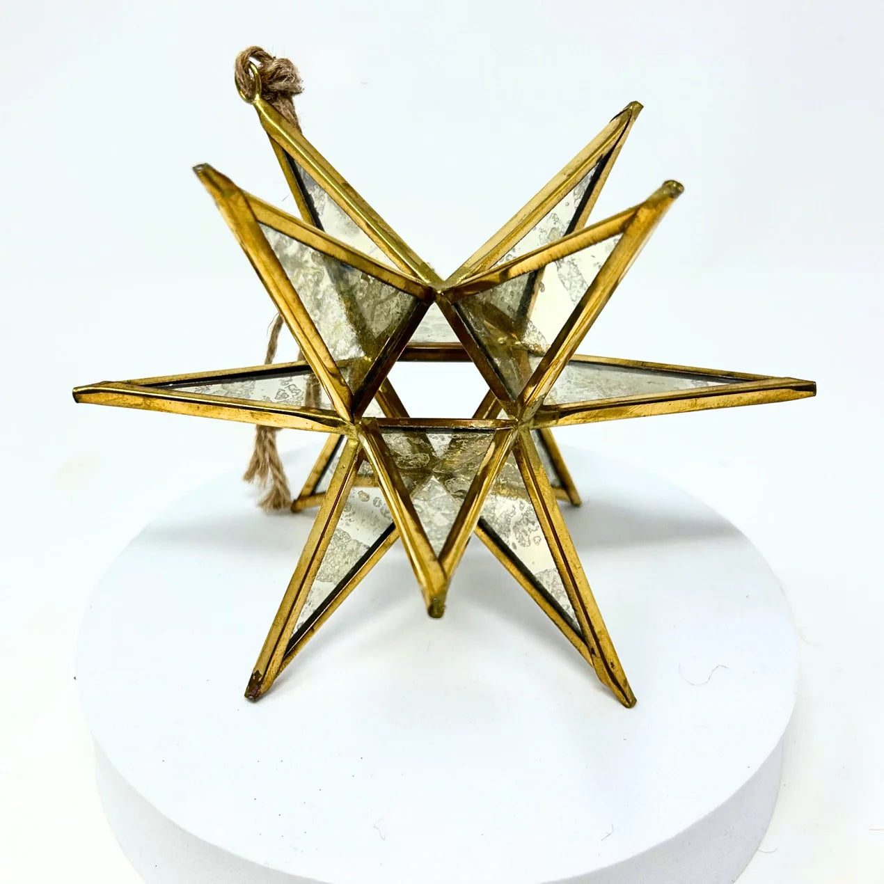 Glass Star Ornaments