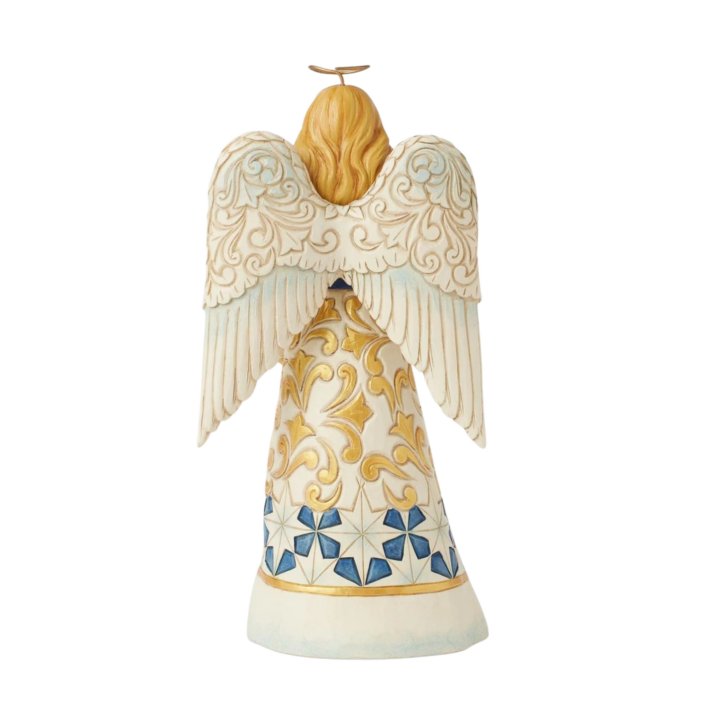 Jim Shore Blue & Gold Angel