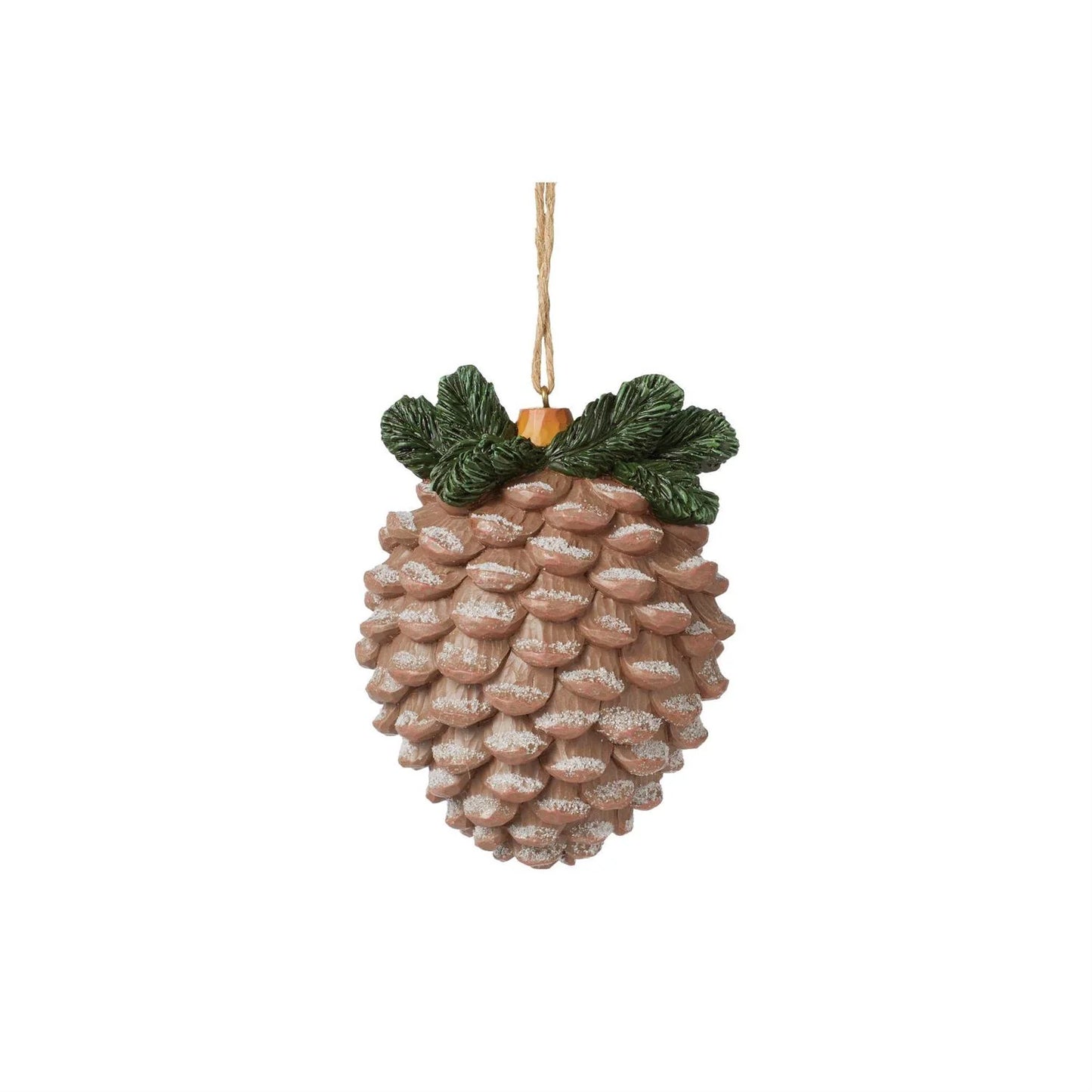 Jim Shore Pinecone/Cardinal Ornament
