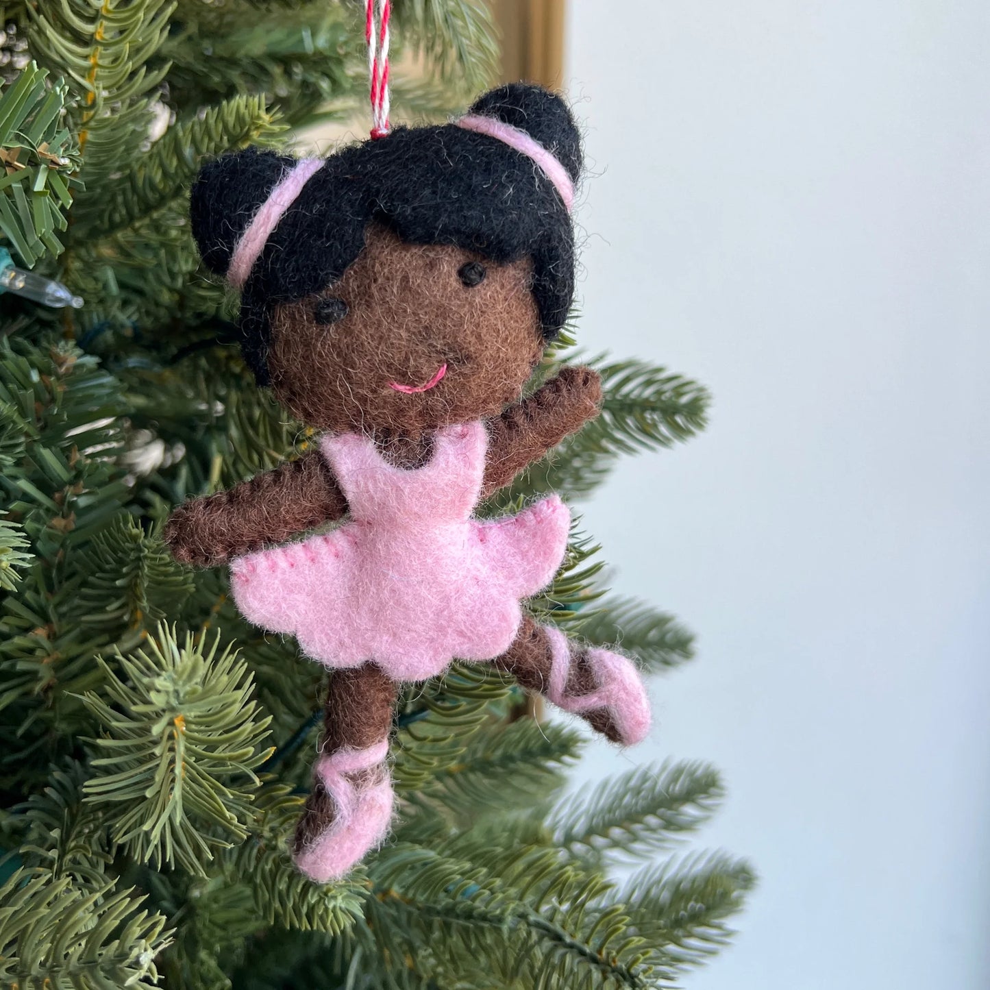 Ballerina Knit Ornament