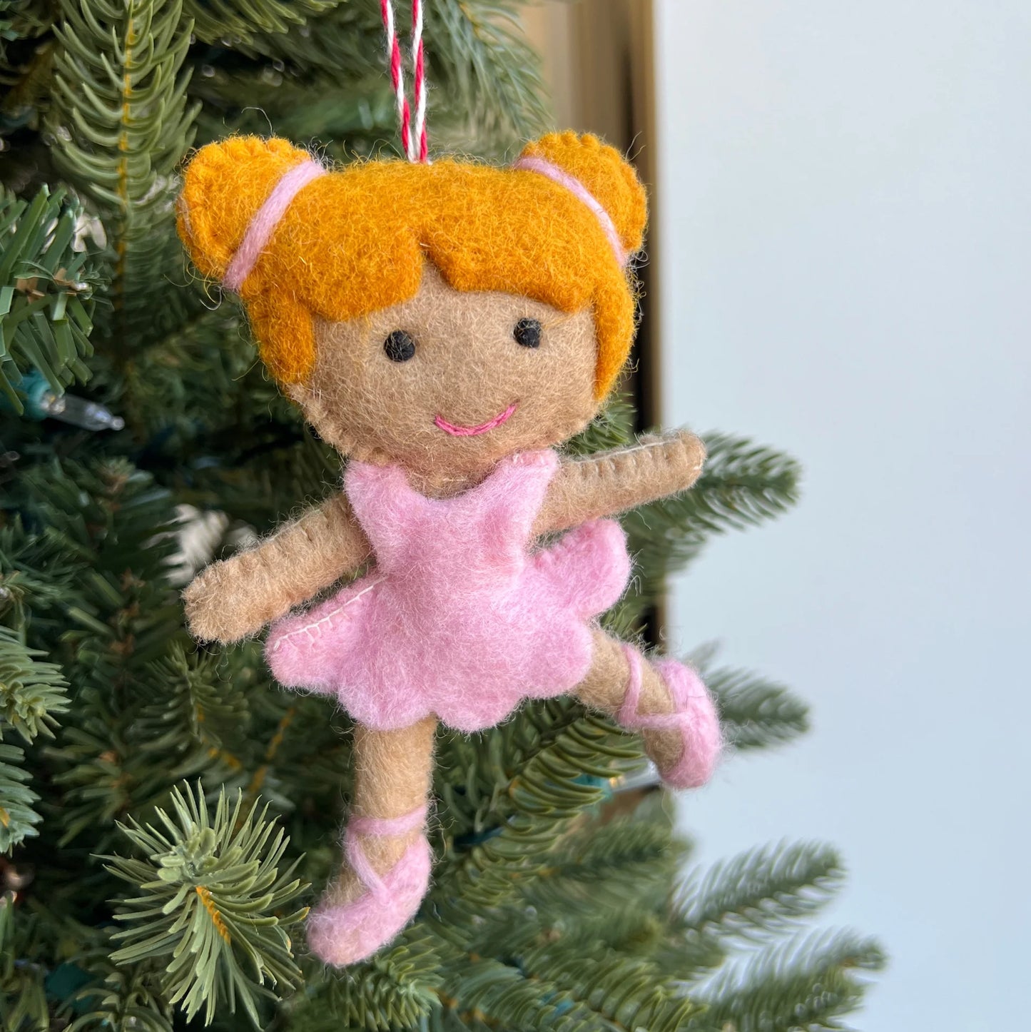 Ballerina Knit Ornament