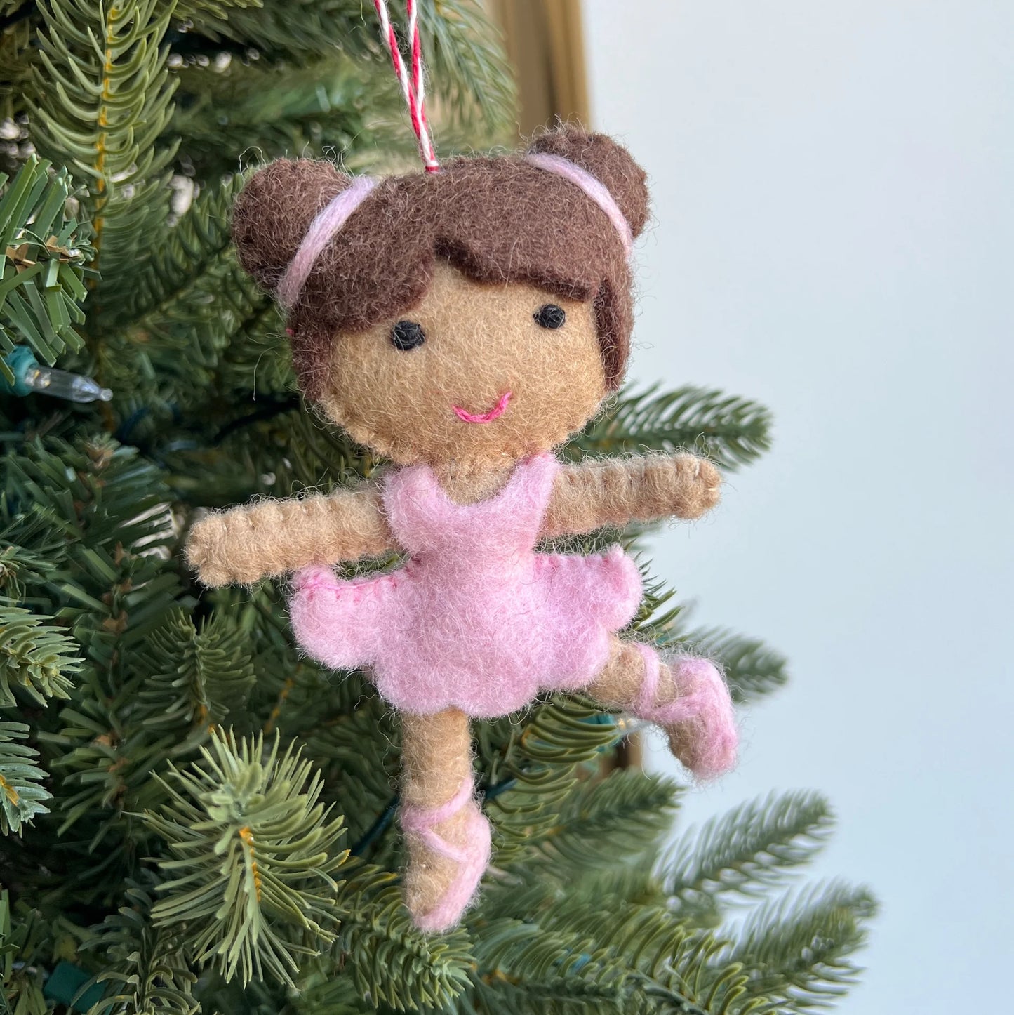 Ballerina Knit Ornament