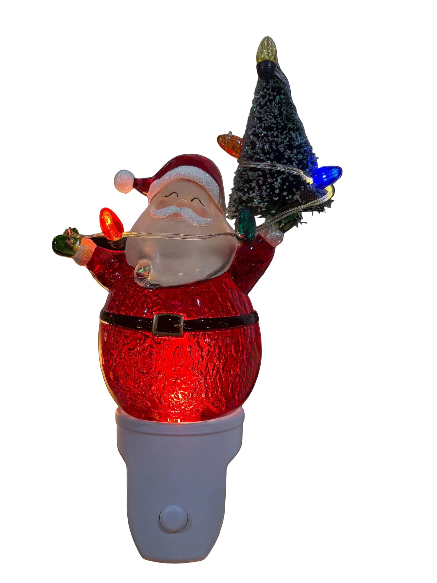 Santa with Christmas Tree Nightlight