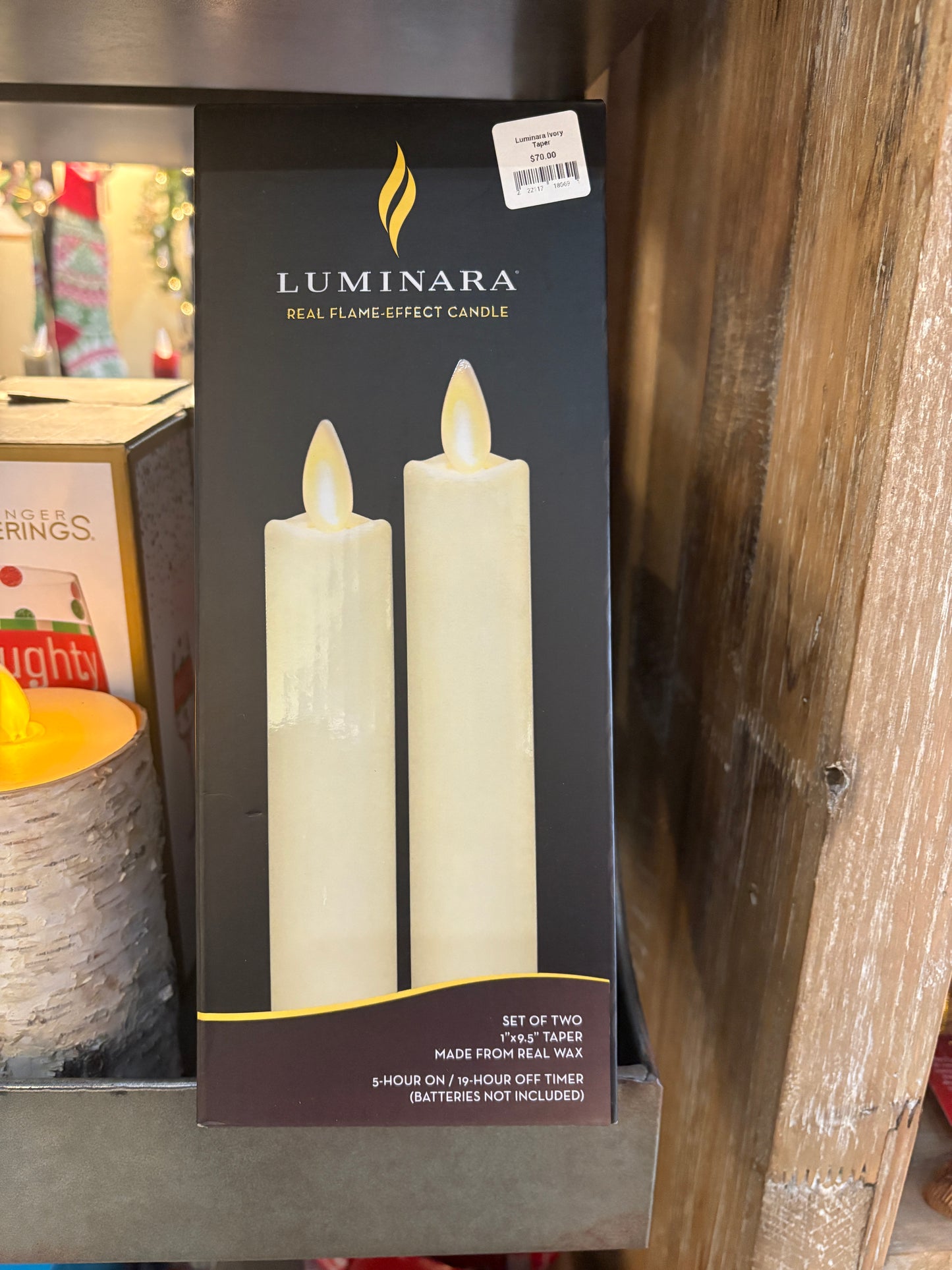 Luminara Ivory Taper