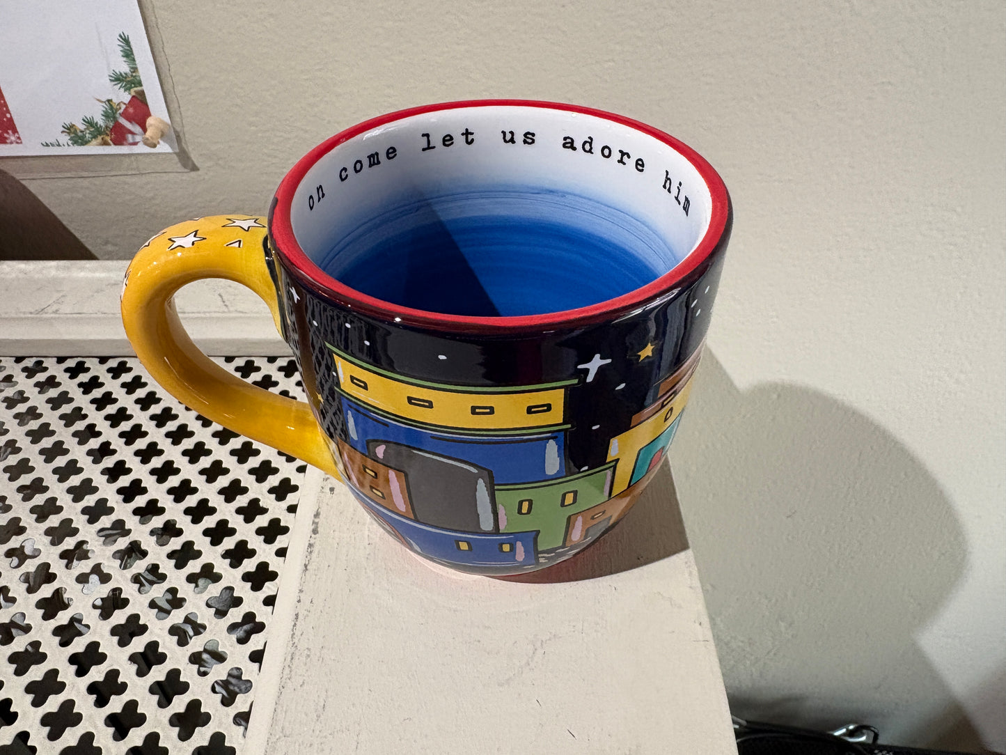 Colorful Nativity Jumbo Mug