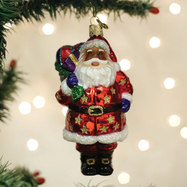 Black Jolly Santa