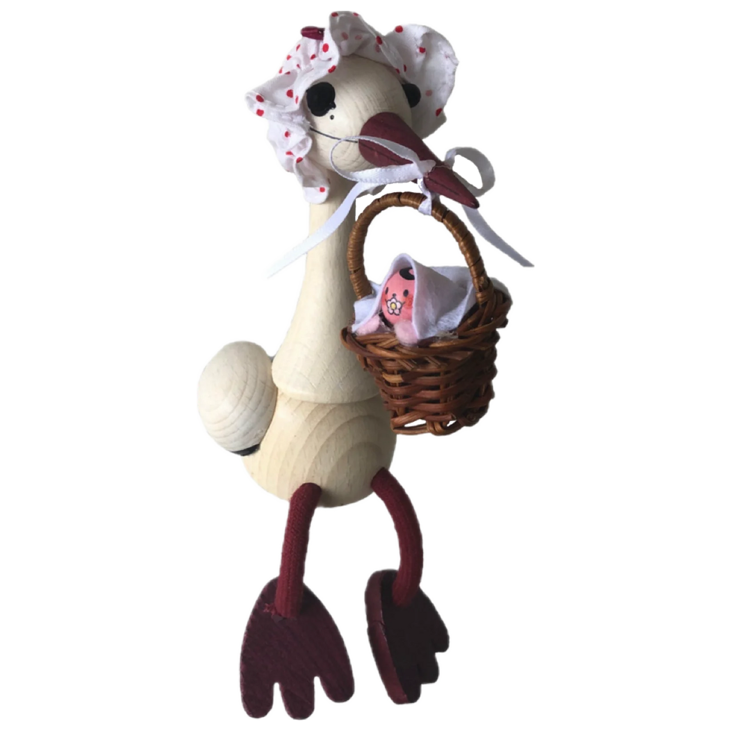 Stork with Baby Bouncie
