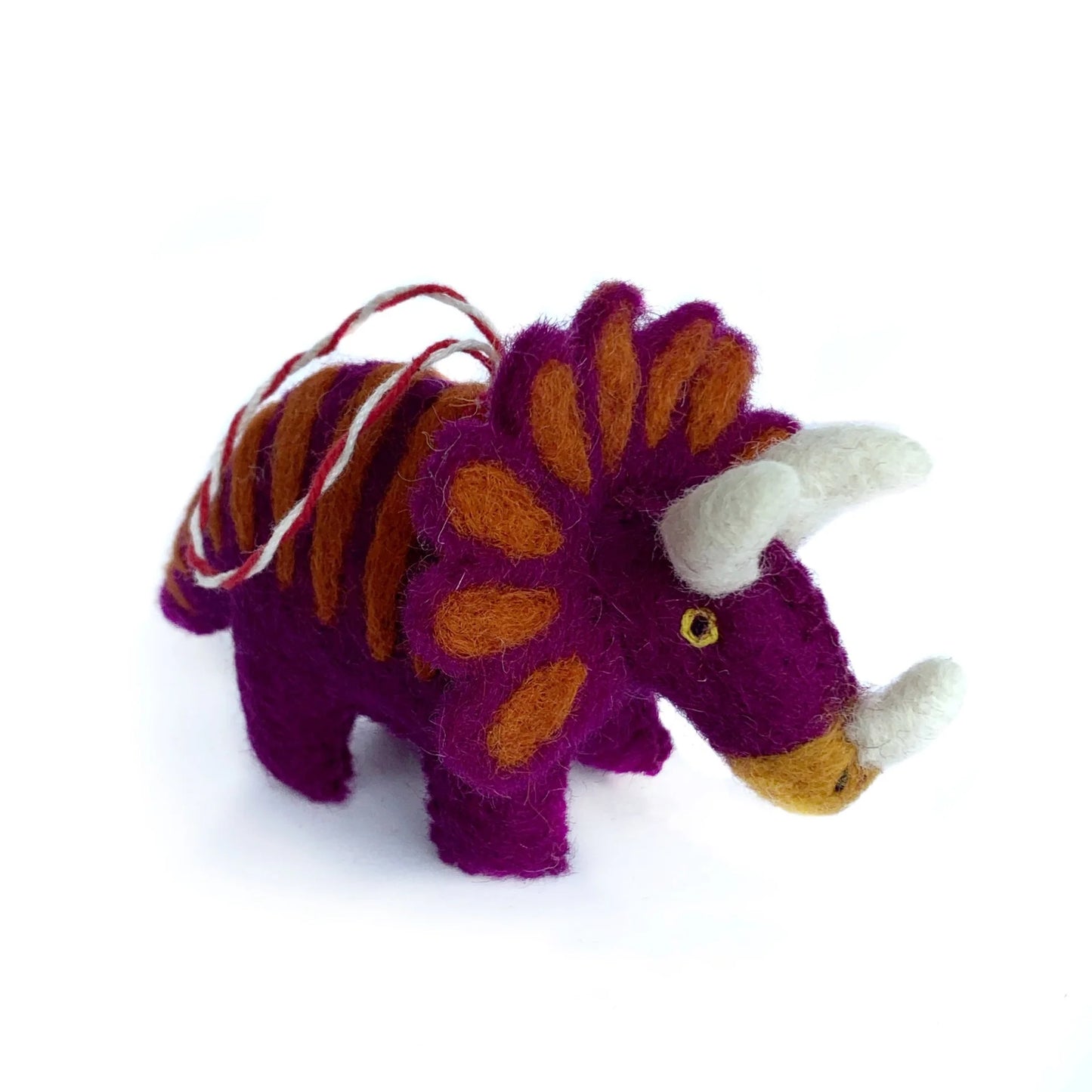 Dinosaur Felt/Wool Ornaments - Brachiosaurus