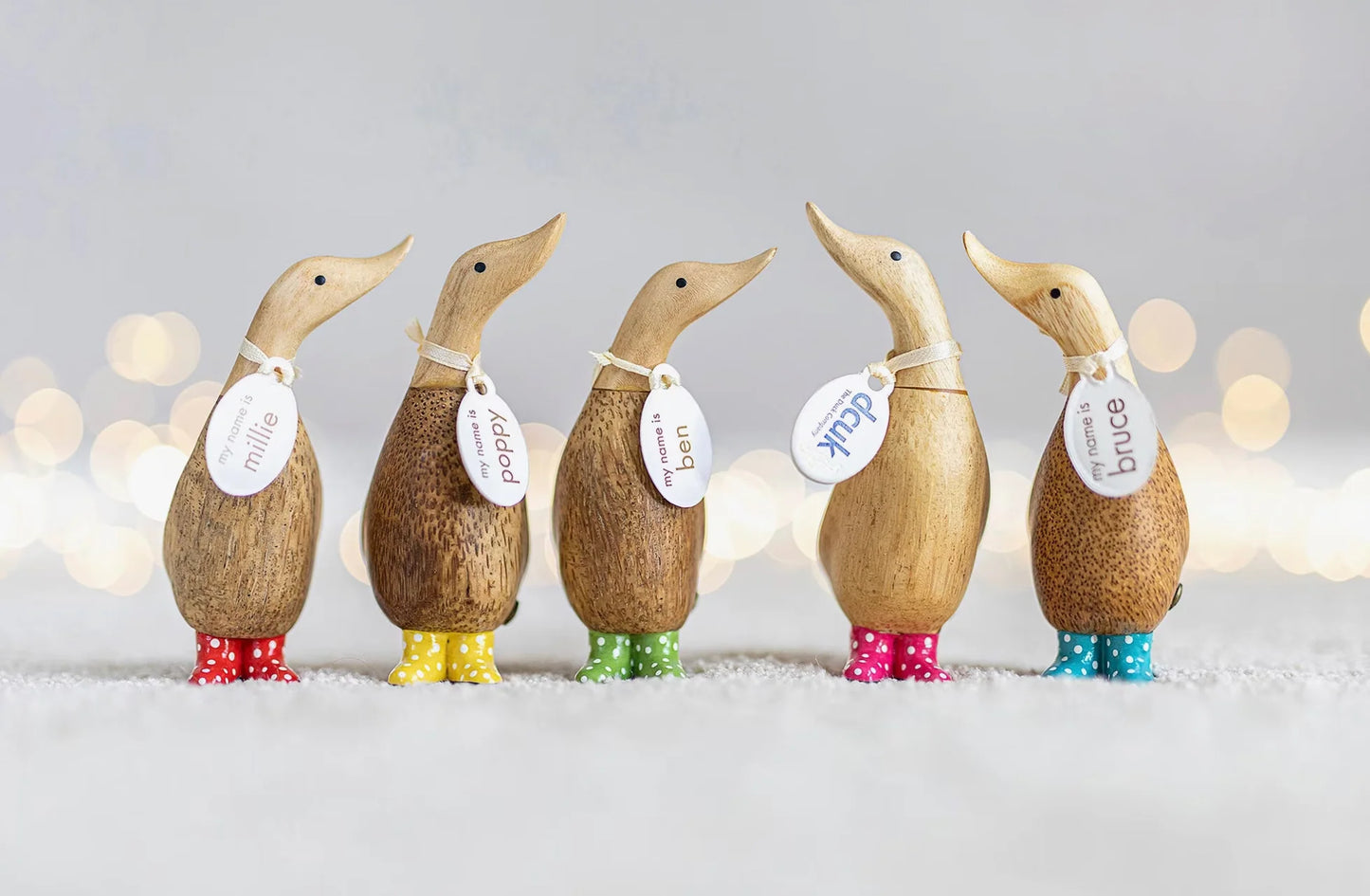 Dinky Ducks Spotty Boots (Variety of Colors)