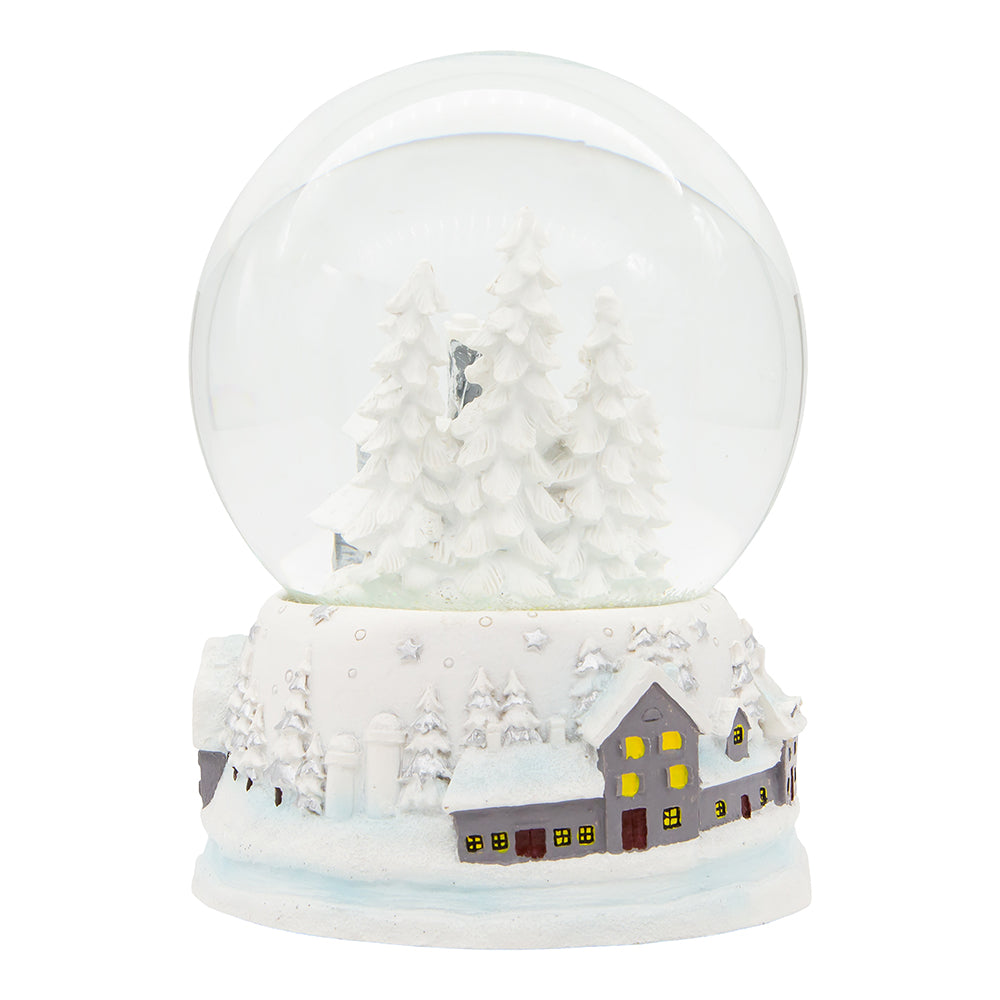 120mm Snowy House Waterglobe