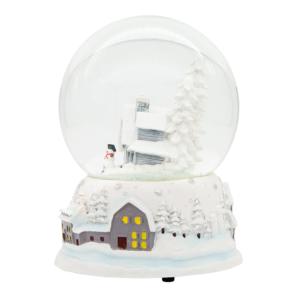 120mm Snowy House Waterglobe