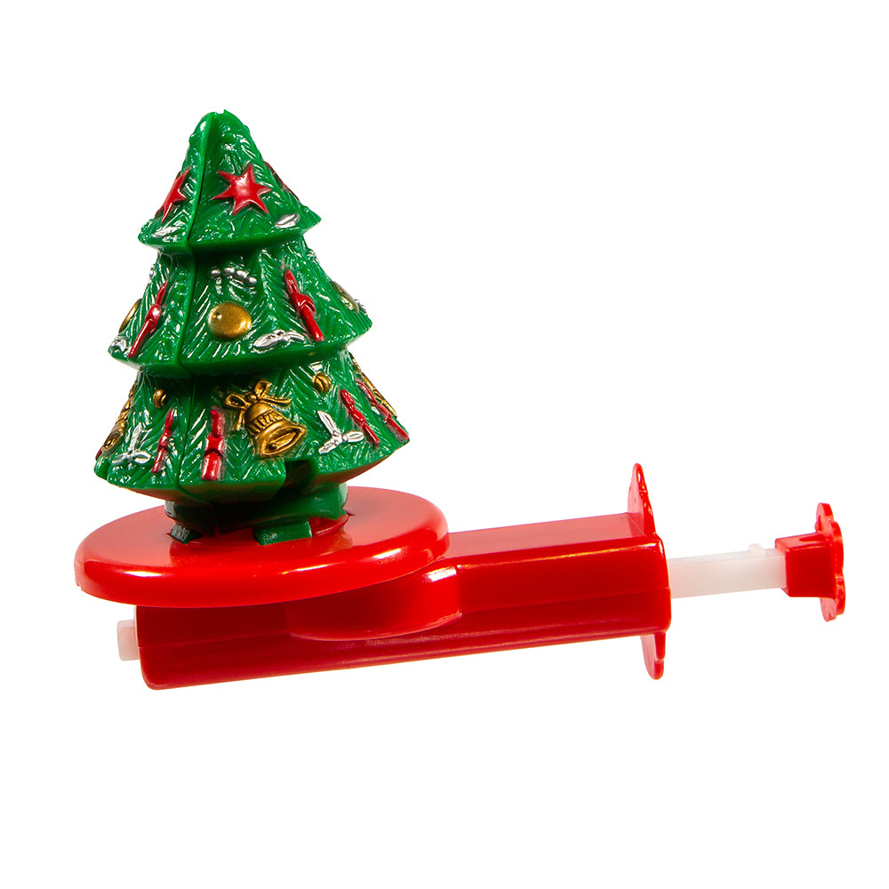 Santa in Tree Spinner