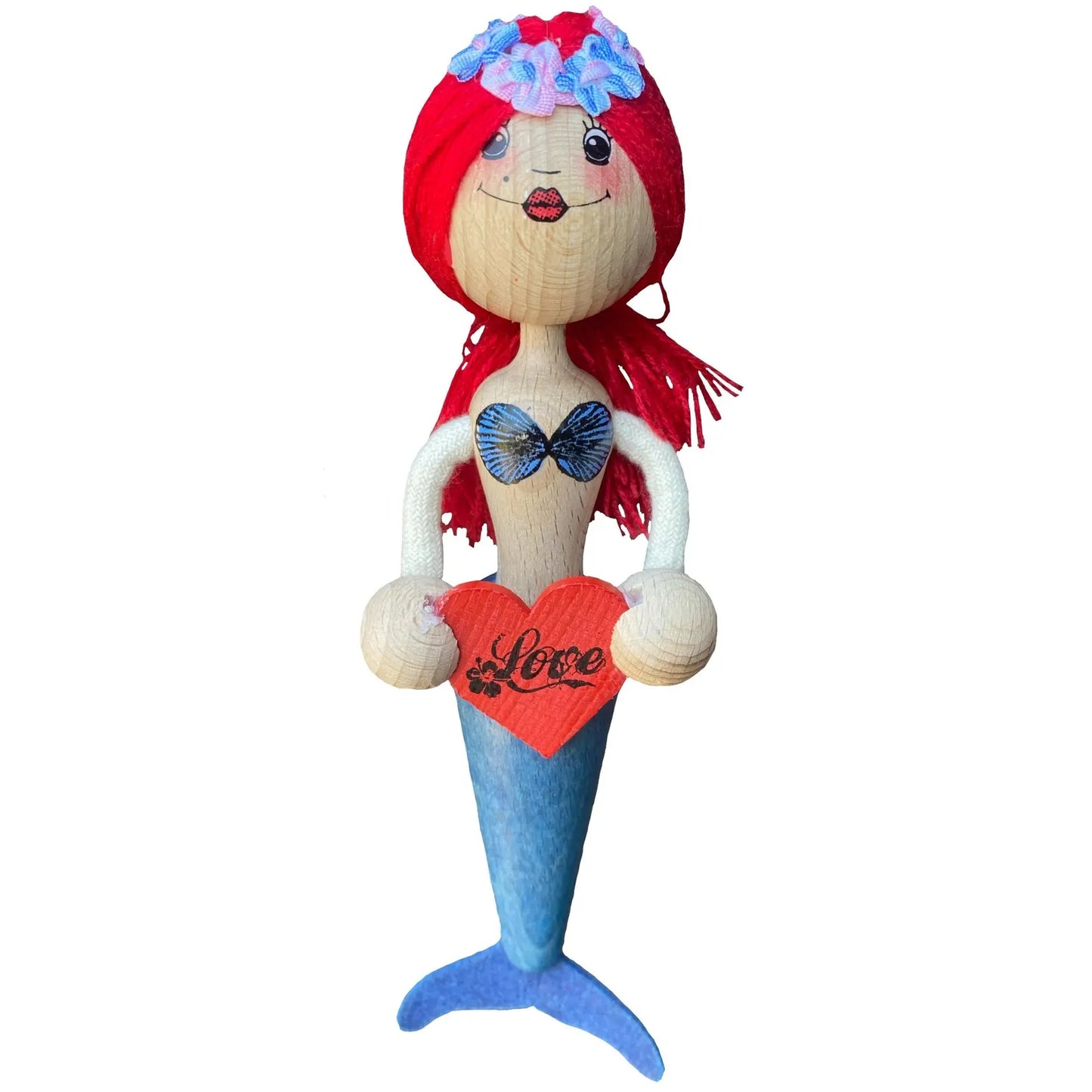 Mermaid Bouncie Red Hair