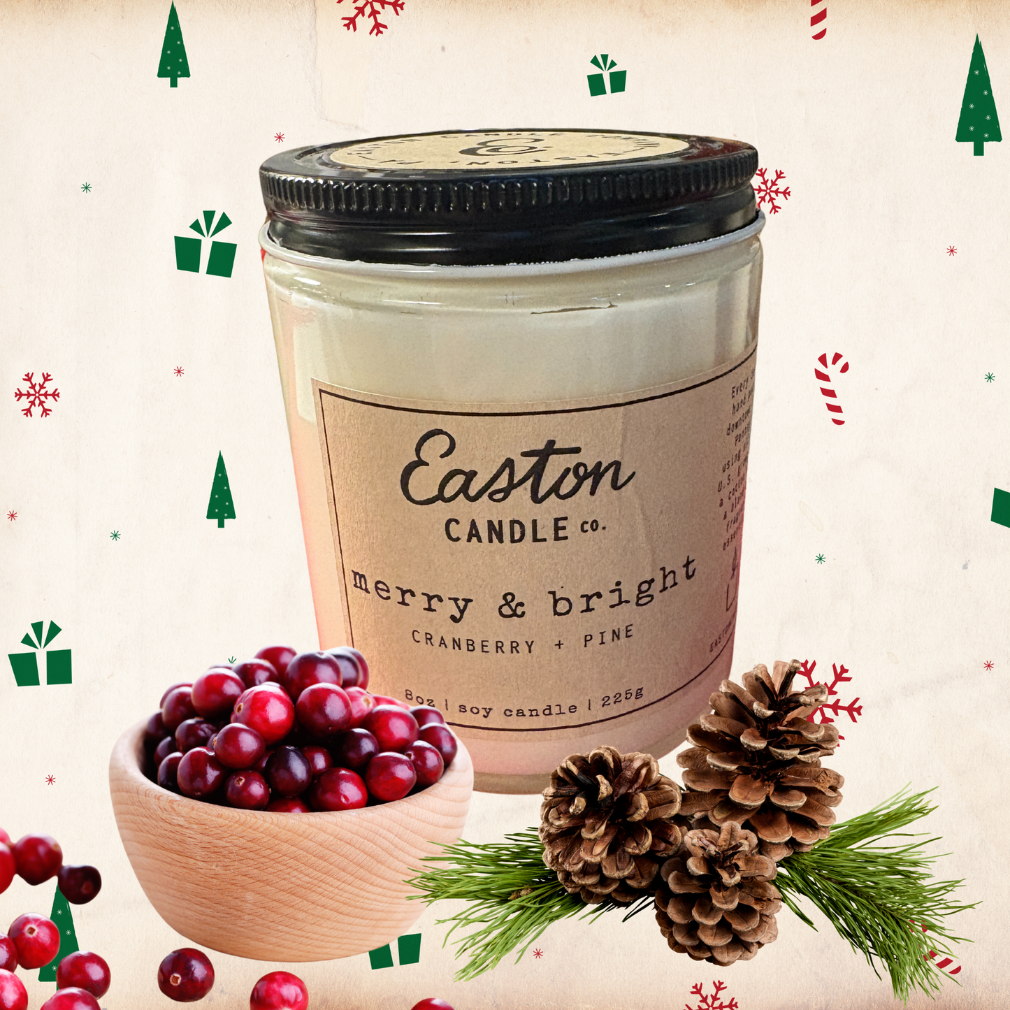 Easton Candle Co 8 oz Candles