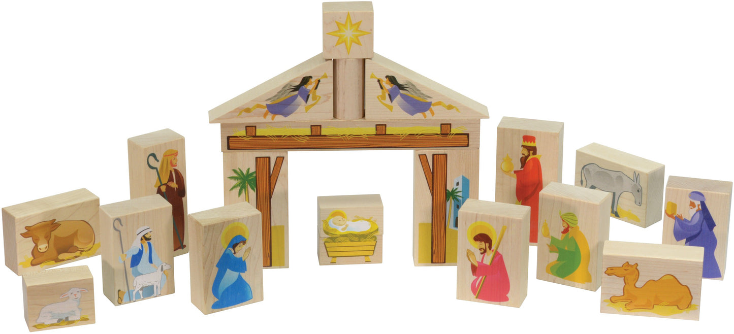 Maple Landmark Nativity Set
