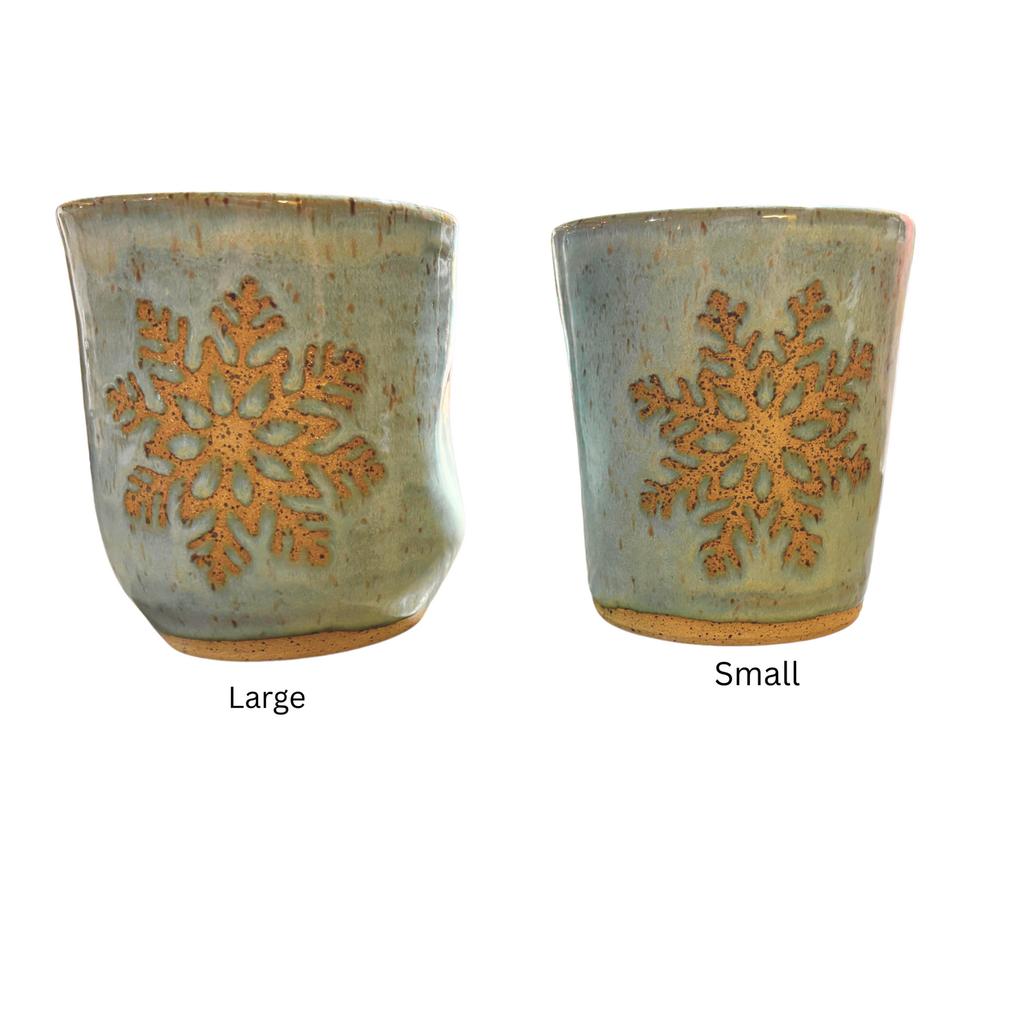 Snowflake Thumb Mug -Small - Local Artist Ryan Olszewski