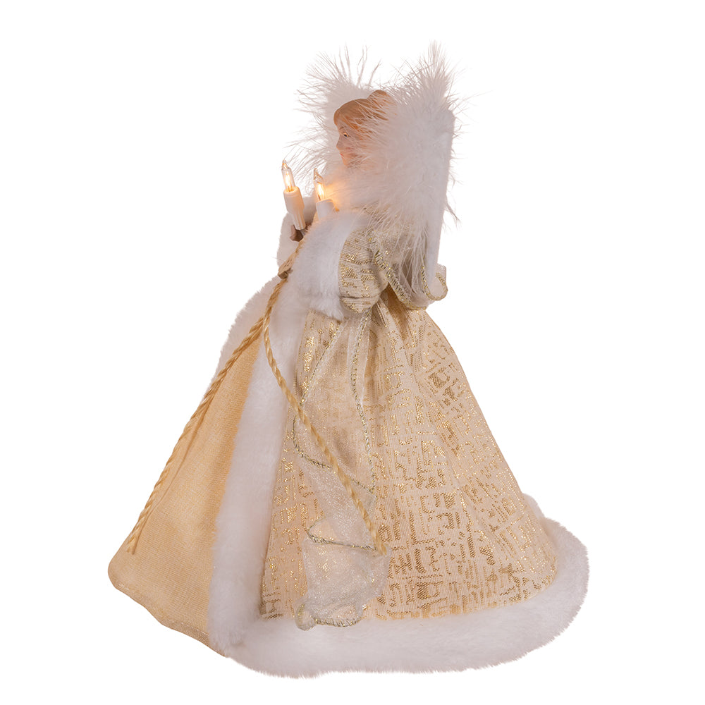 16" Rustic Natural Angel Tree Topper
