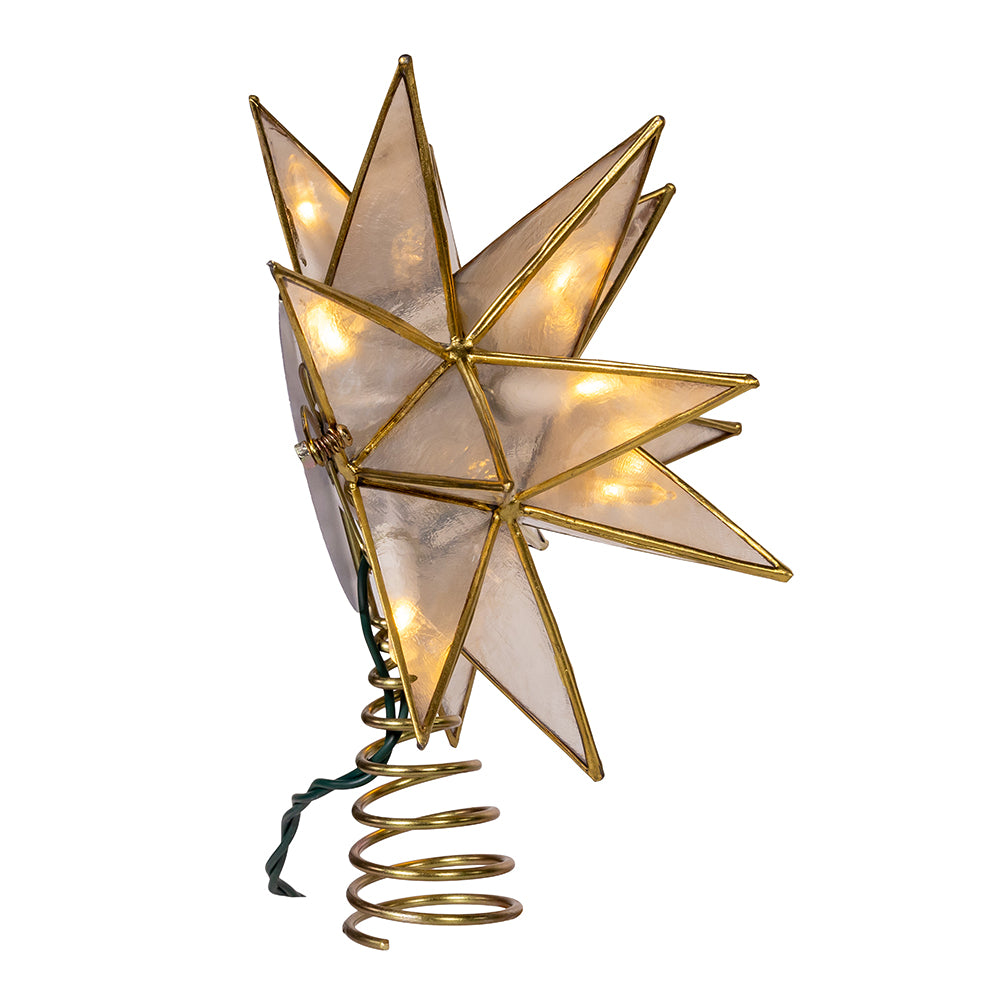 10L 15pt Gold Sputnik Tree Topper