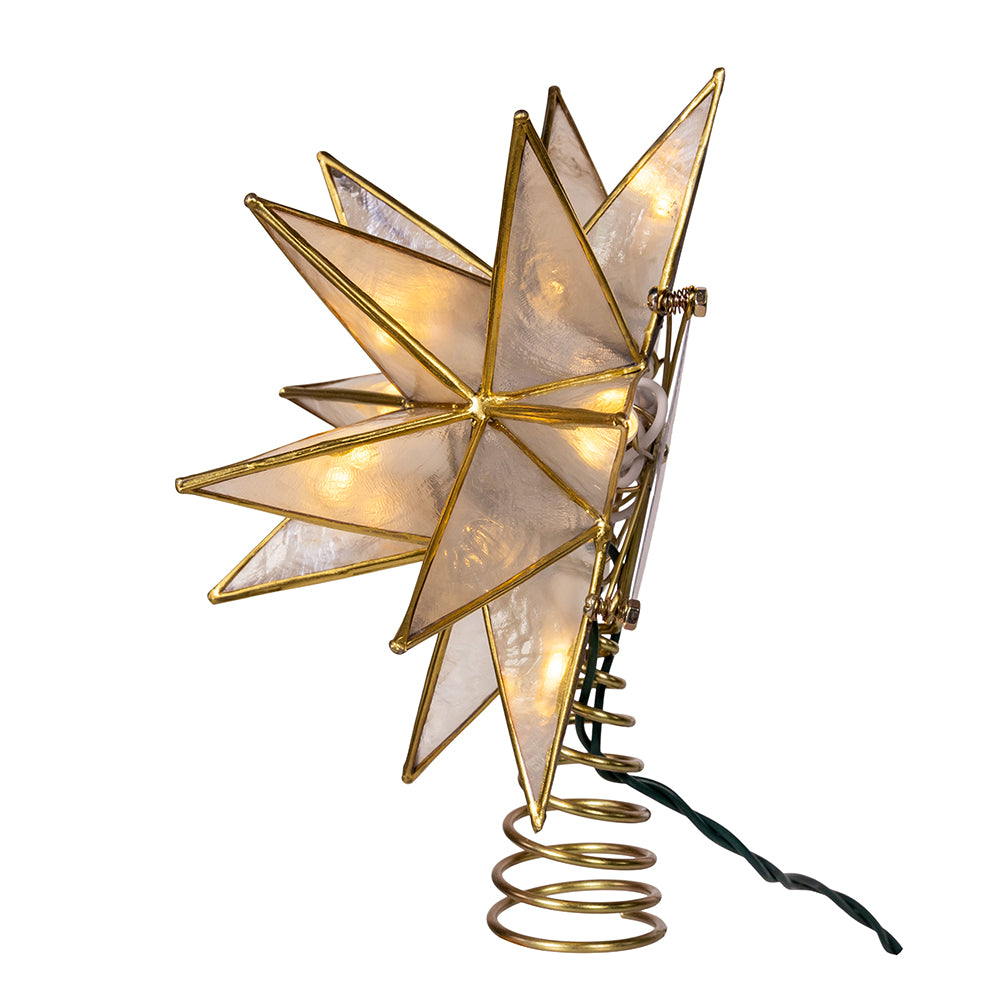 10L 15pt Gold Sputnik Tree Topper