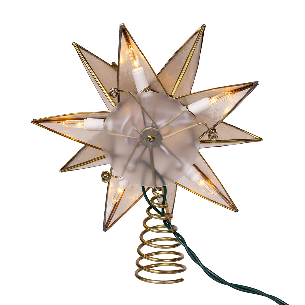 10L 15pt Gold Sputnik Tree Topper