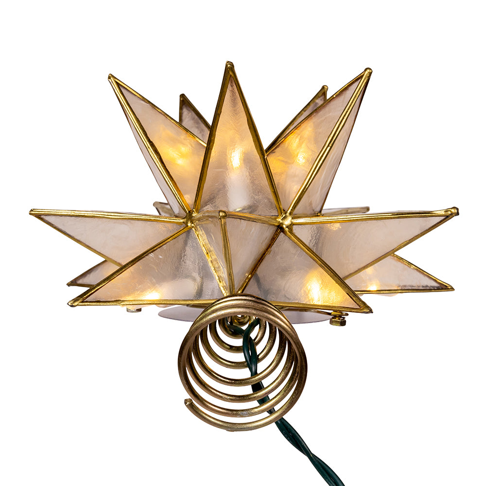 10L 15pt Gold Sputnik Tree Topper