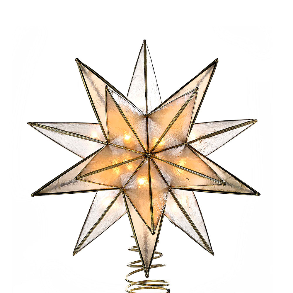 10L 15pt Gold Sputnik Tree Topper