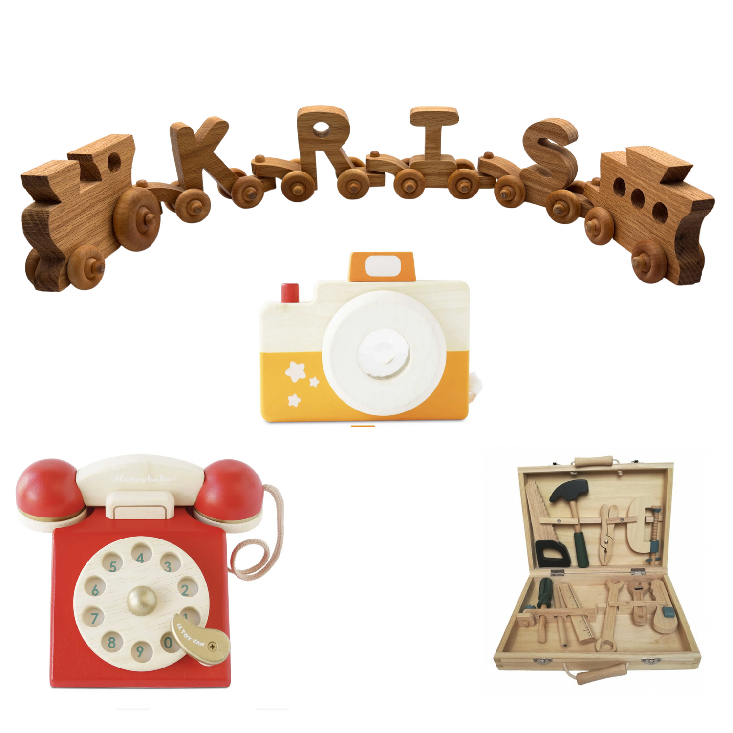 Wooden Toys & Trains