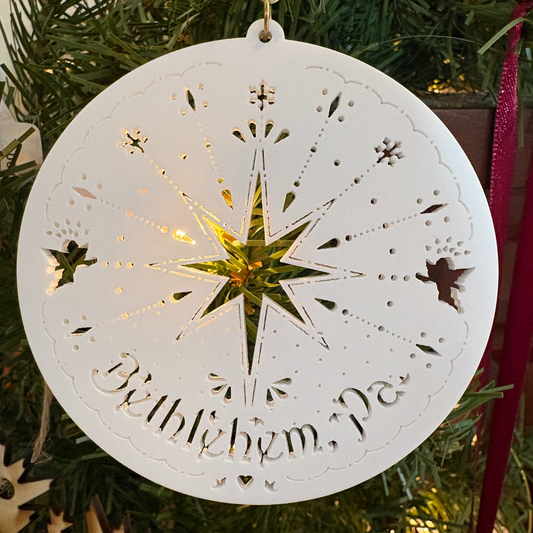 Matt Laska Laser Cut Ornaments