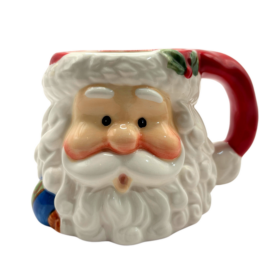 Santa Mug White