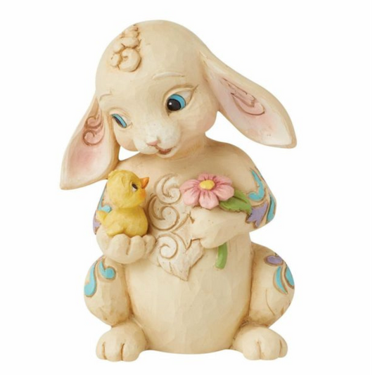 Jim Shore Bunny with Chick