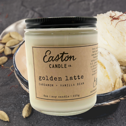 Golden Latte 8 oz Easton Candle Co.