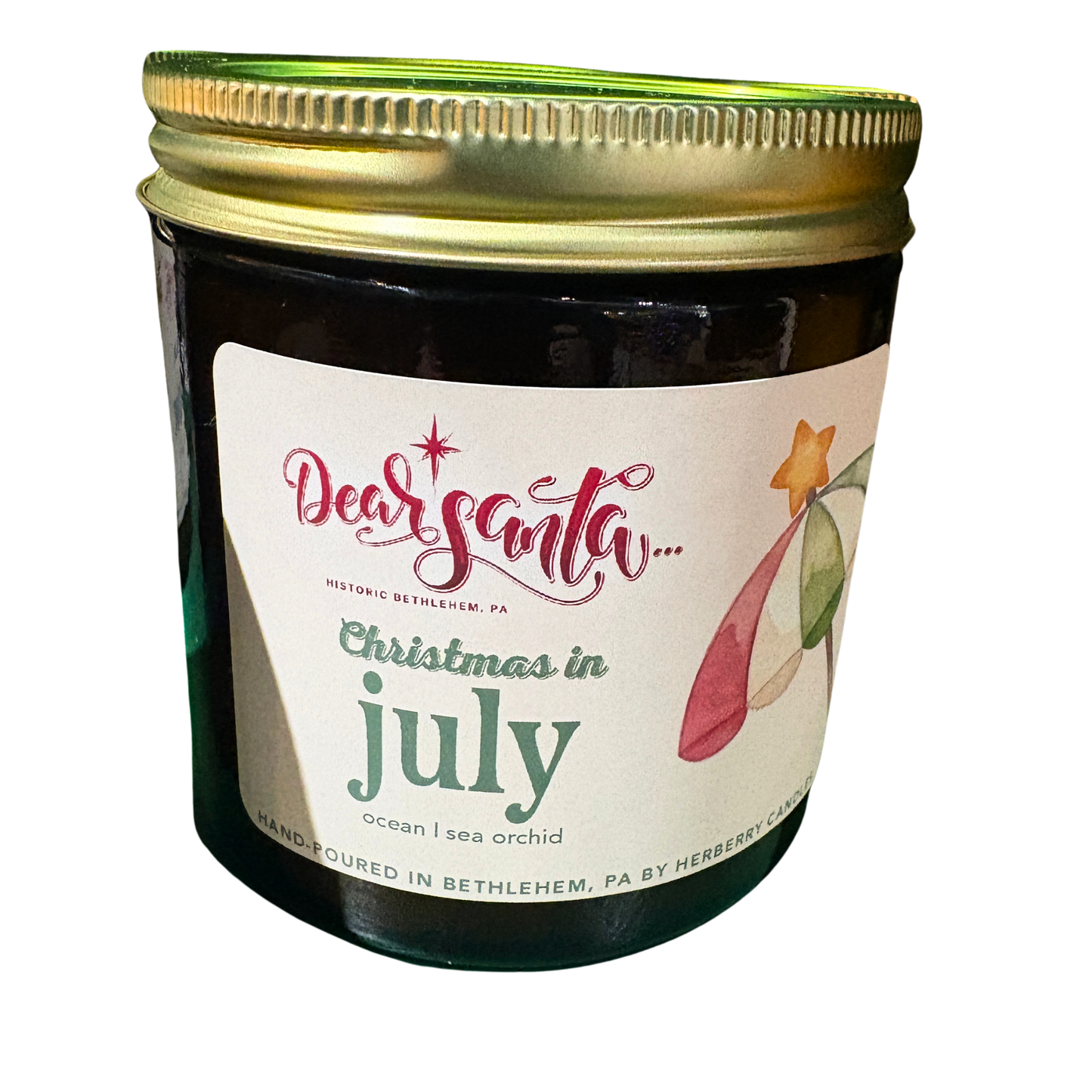 Christmas in July Herberry Candles 4oz