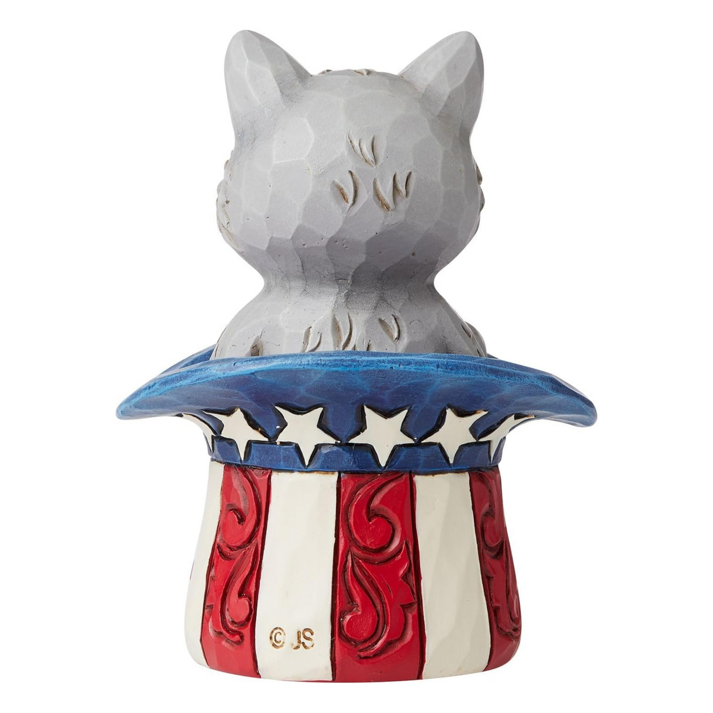 Jim Shore Mini Patriotic Kitten