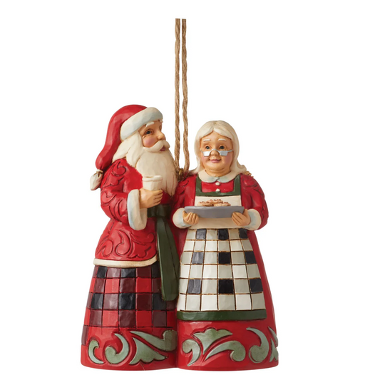 Jim Shore Highland Glen Santa & Mrs. Claus