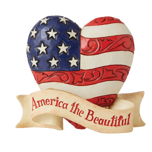 Mini Patriotic Heart
