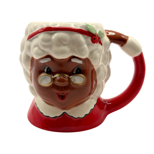 Mrs Claus Mug Black