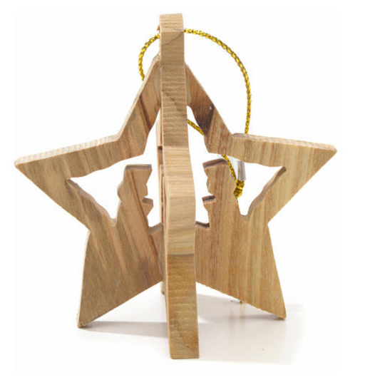 Holy Land 3D Star Nativity Ornament