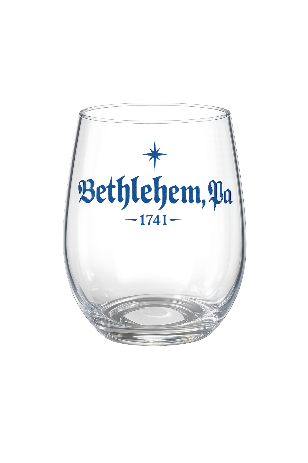 Bethlehem Acrylic Wine Glass