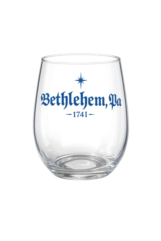 Bethlehem Acrylic Wine Glass