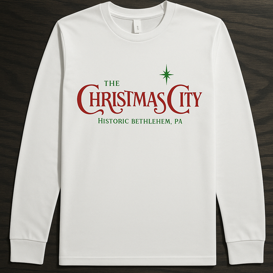 Toddler Christmas City T-Shirt Long Sleeved