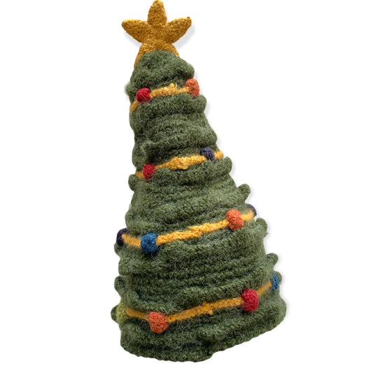 Tree Hat - Peruvian Knit