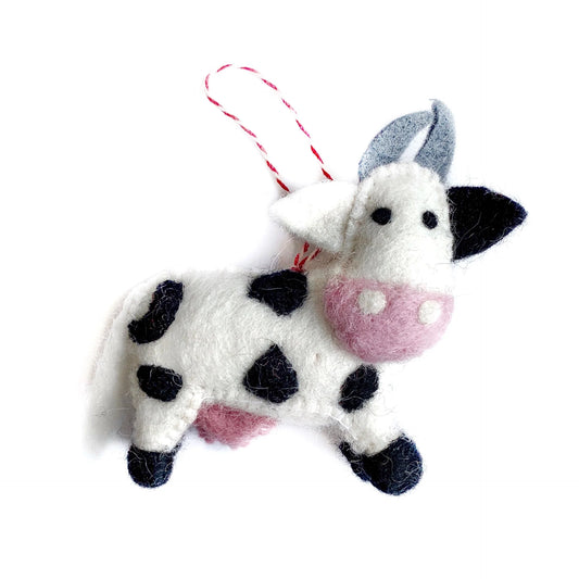Cow felt/wool