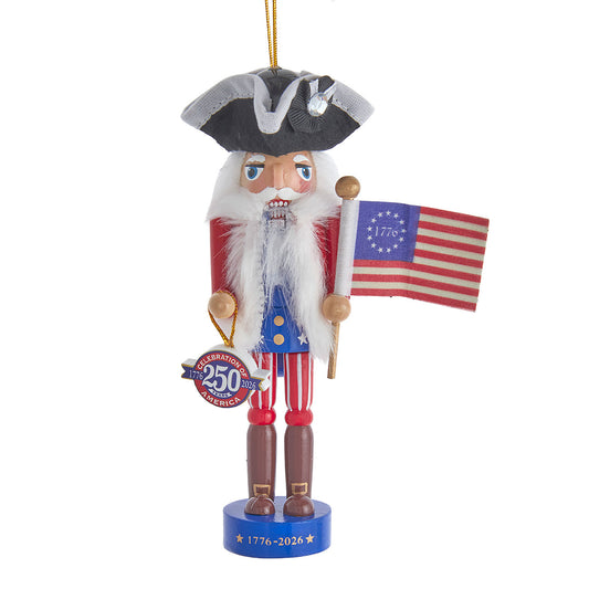 6" 250th Anniversary of America Nutcracker
