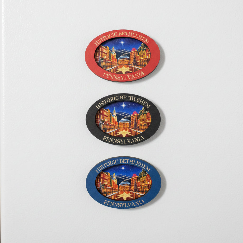 Bethlehem Silhouette Magnet