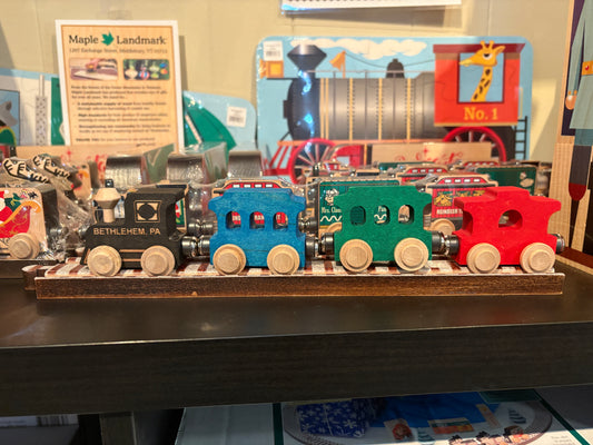 Custom 4 Car Train Set w/ Track