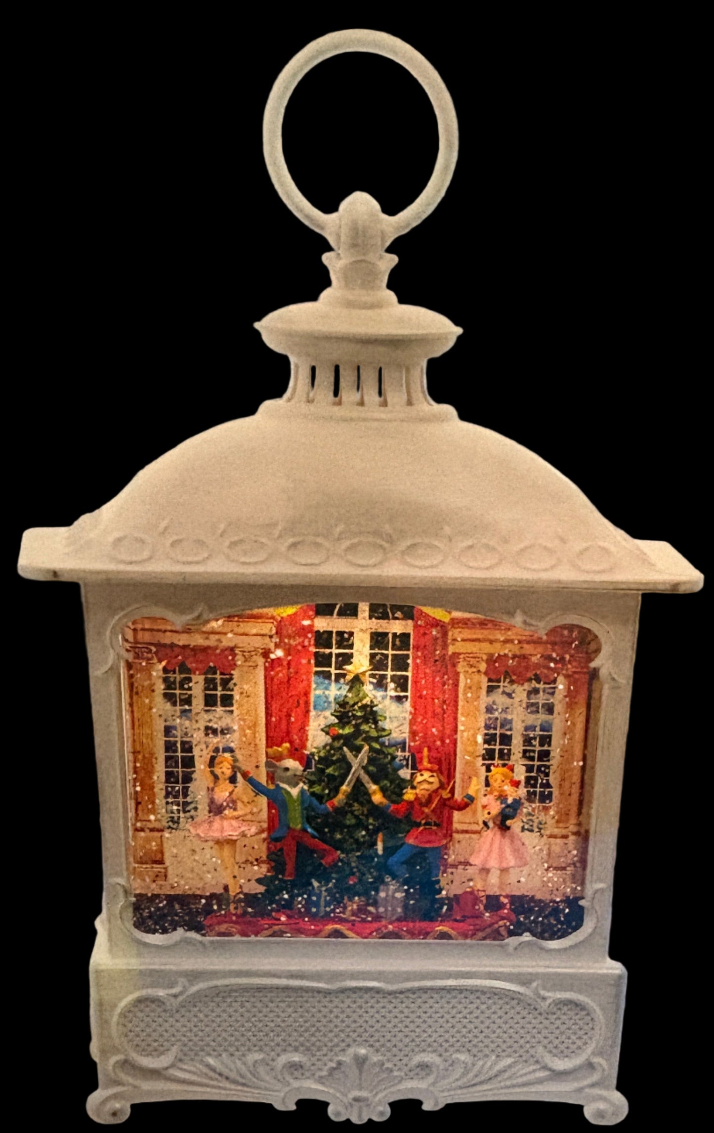 10.25" USB LED Lantern Nutcracker