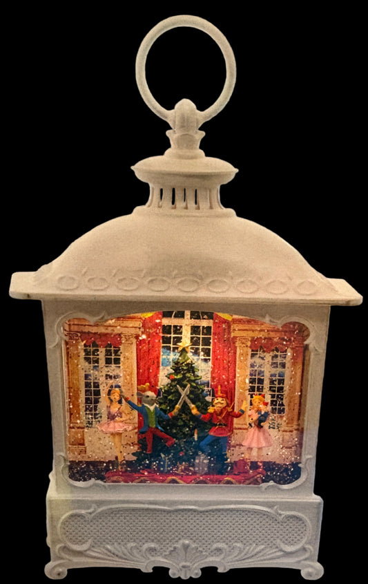 10.25" USB LED Lantern Nutcracker