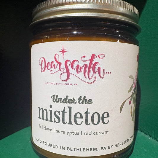 Under the Mistletoe Herberry Candles 14 oz