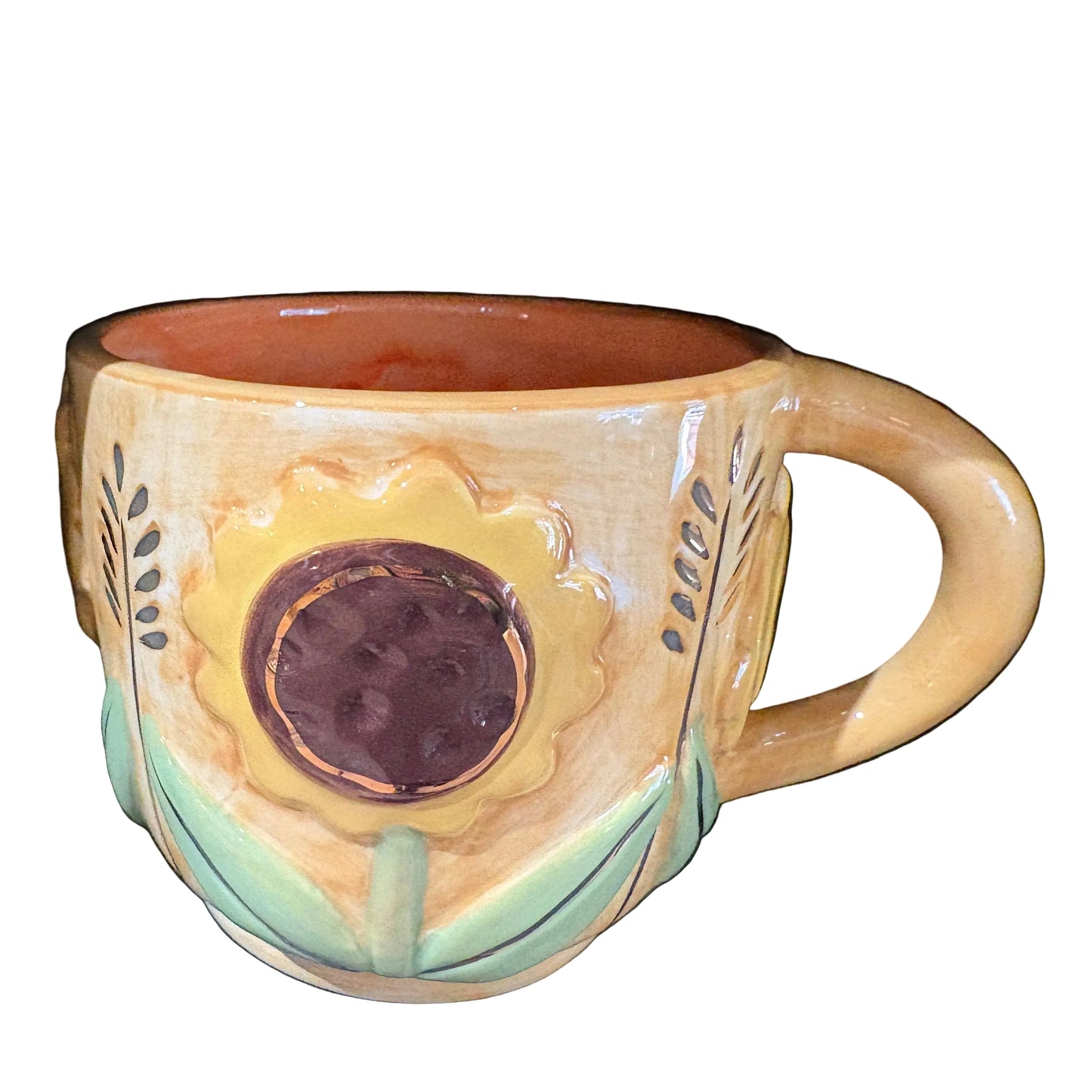Sunflower and Wheat Mug