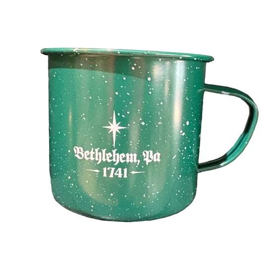 16 oz Green Bethlehem Campfire Mug